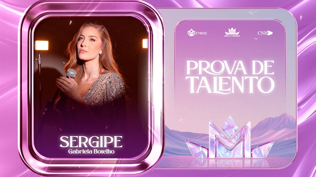 Miss Brasil Mundo 2026 - Prova de Talento - Miss Sergipe Mundo