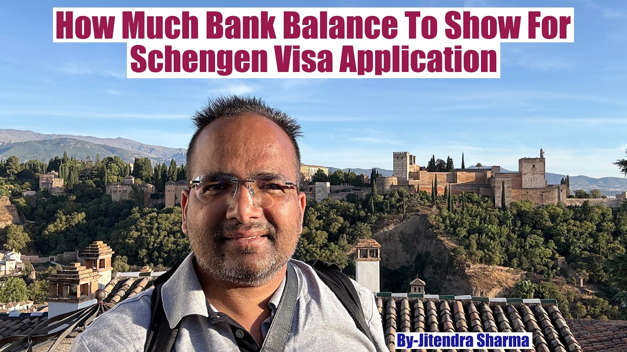 How Much Bank Balance To Show For Schengen Visa Application From India?