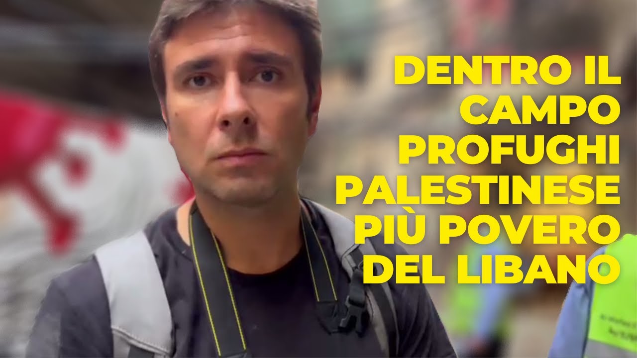 Dentro il campo profughi palestinese più povero del Libano: Burj el Barajneh. Guardate tutti!