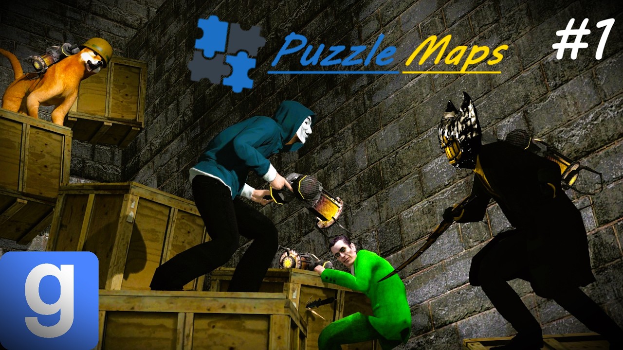 Garry's Mod | Puzzle Maps | Mapa 1 | #1