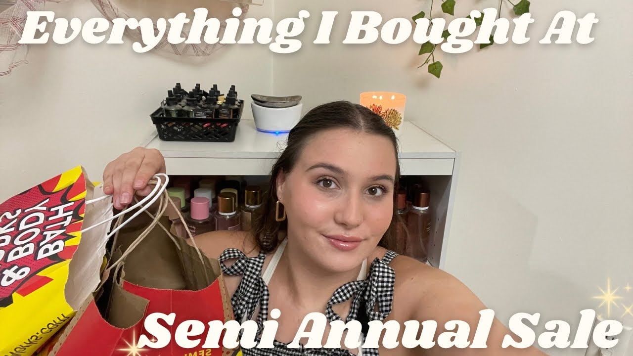 Everything I Bought at Semi Annual Sale Summer 2025 || Bath & Body Works