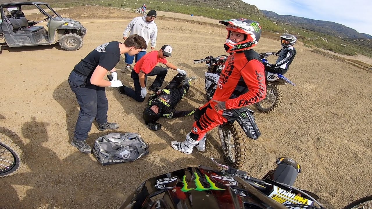 RIDERS KEEP CRASHING HERE!!! Deegan, Faisst, Twitch GoPro ride