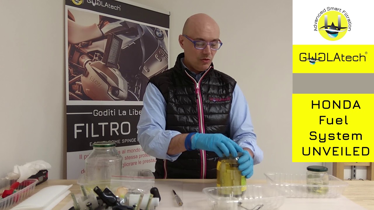Honda Africa Twin 1000 CRF Fuel Filters Cleaning