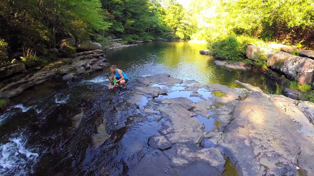 Blue Hole - Beersheba Springs TN (Aerial Footage)