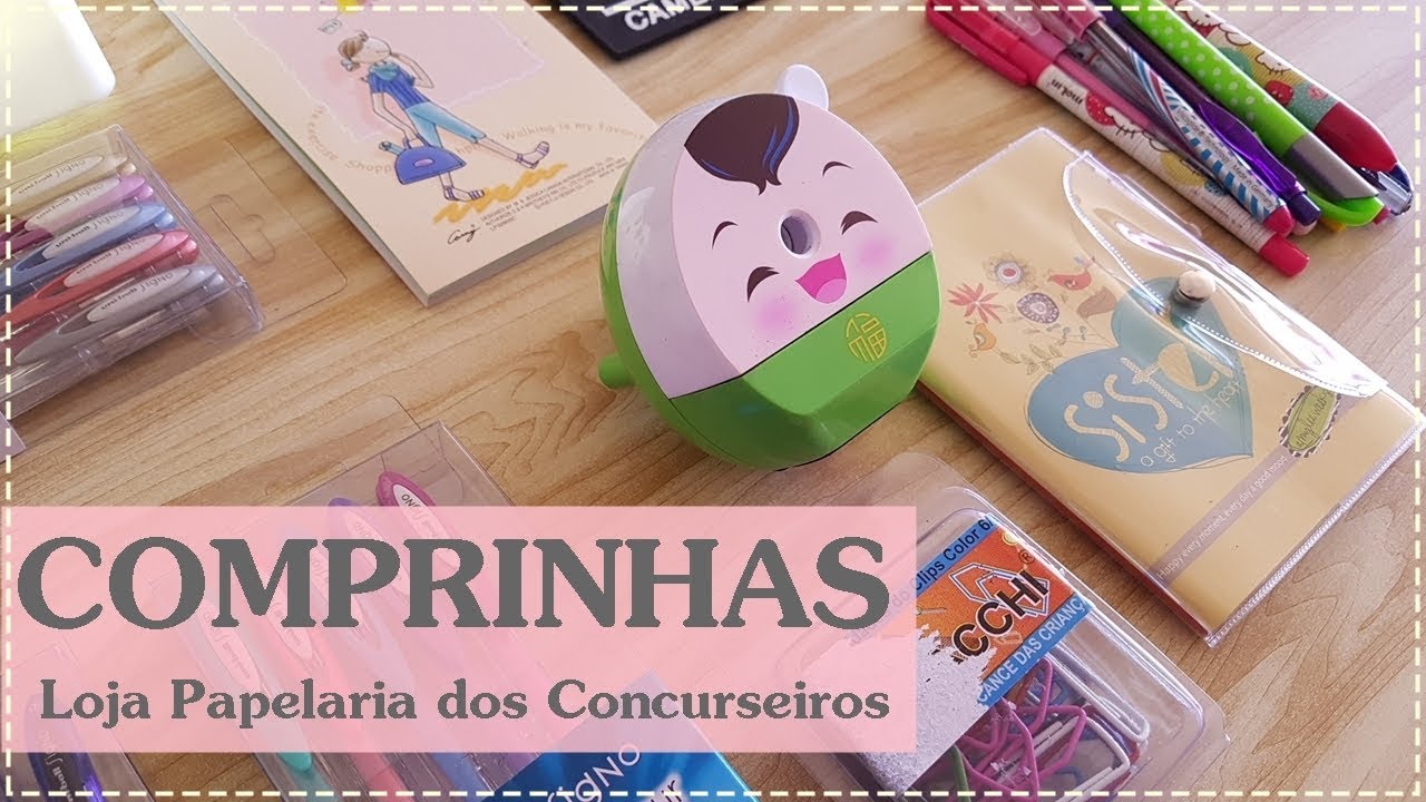 COMPRINHAS de Papelaria - Loja Papelaria dos Concurseiros