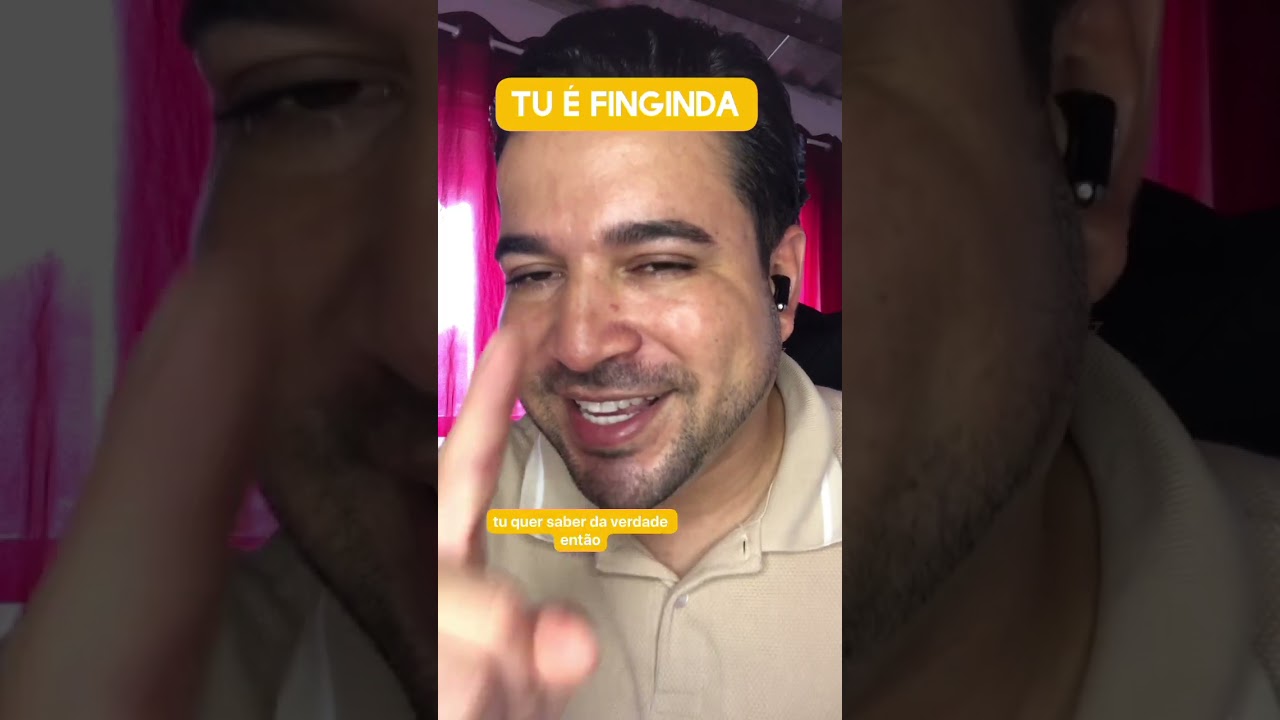 Tu é fingida 