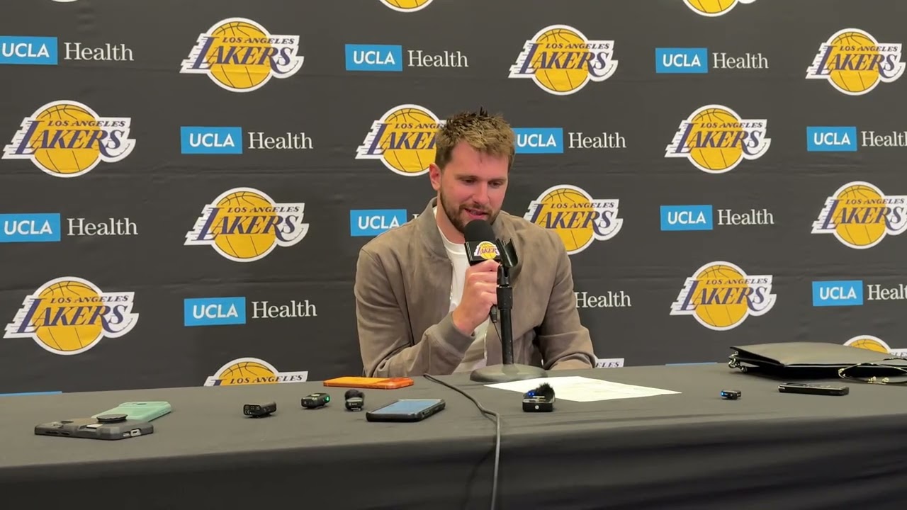 Luka Doncic on Lakers win against the Knicks, ‘Says a lot about the team’ - 3/8/26