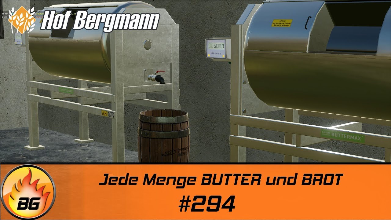 LS19 - Hof Bergmann #294 | Jede Menge BUTTER und BROT | FS19 | Let's Play [HD]