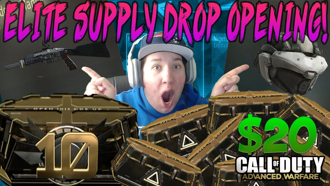 $20 Advanced Supply Drop Opening! - "Awesome Helmet & Elite Bulldog" Reactions Live w/ GregFPS