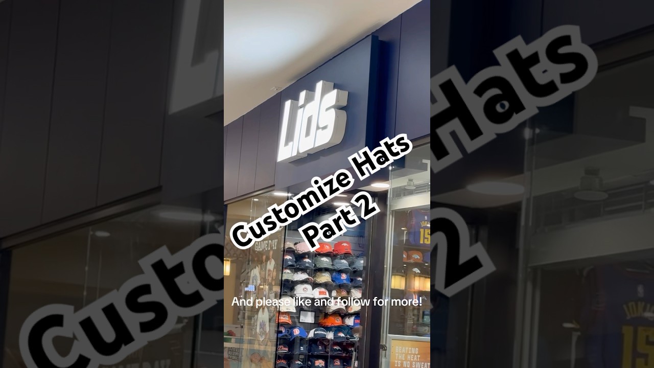 Customize hats part 2 