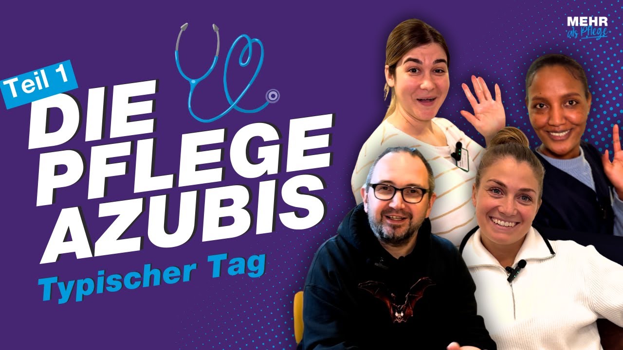 Die Pflege-Azubis | Folge 1: Ein Tag im Leben eines Auszubildenden | Alltag in der Pflegeausbildung