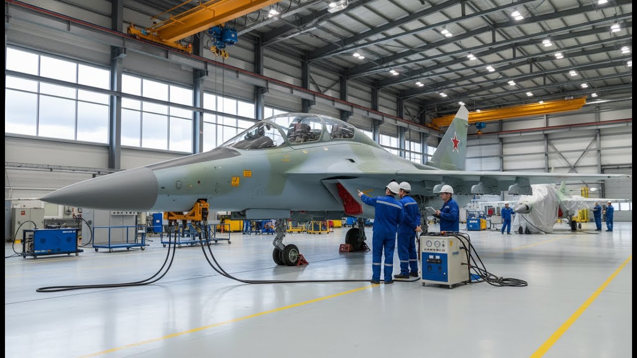 Inside the Factory: Yak-130 Weapons Pylon Stress Testing & Hardpoint Load Verification