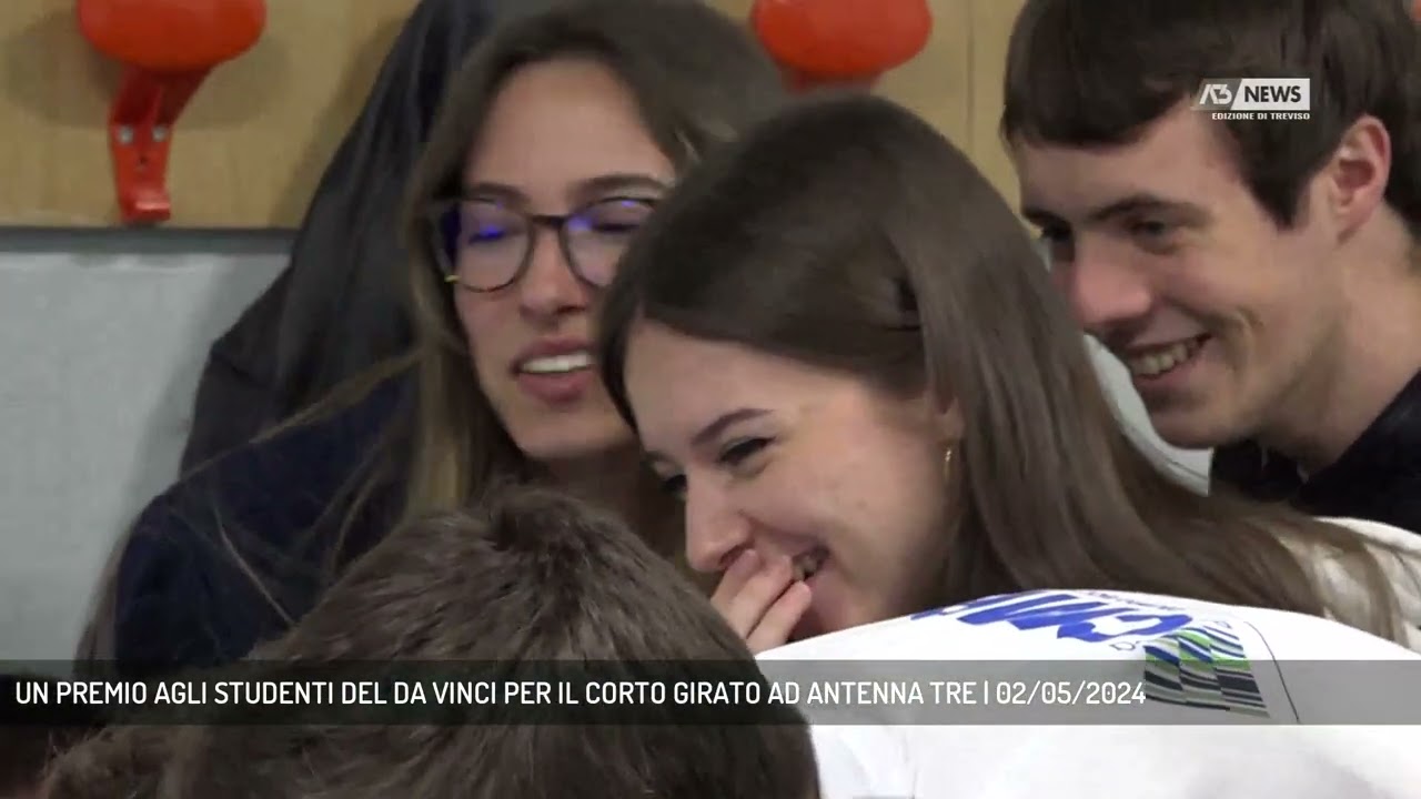 UN PREMIO AGLI STUDENTI DEL DA VINCI PER IL CORTO GIRATO AD ANTENNA TRE | 02/05/2024