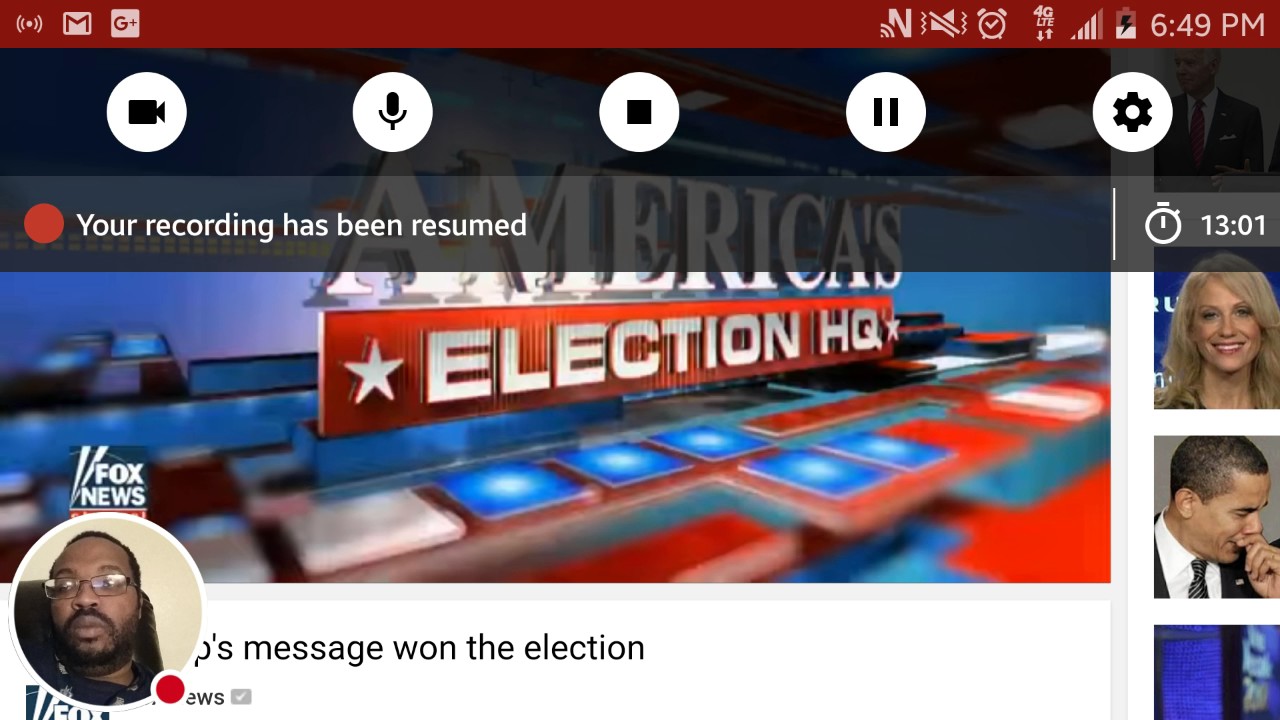 YouTuber Young Byron Congratulations President Elected  Donald Trump.