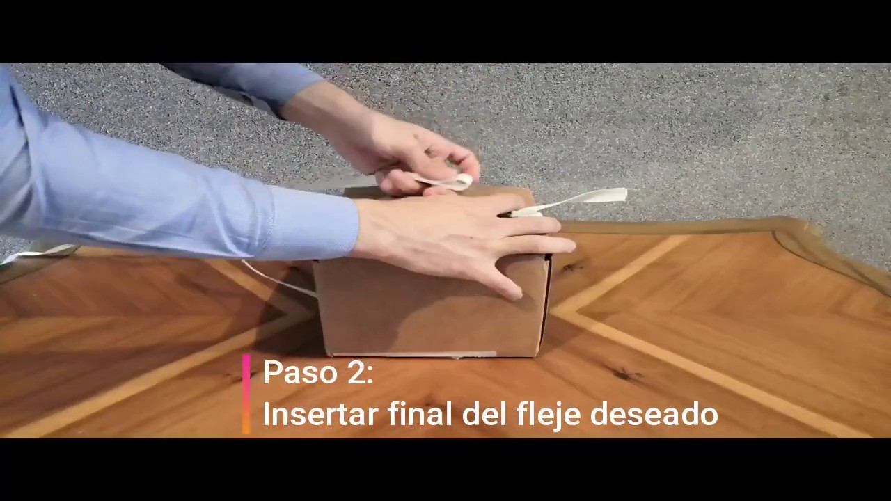 Explicaci&oacute;n Flejado de Una Sola Caja con FLEXIFLEJE