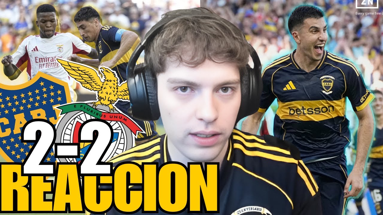 DAVOO XENEIZE REACCIONA AL EMPATE DE BOCA VS BENFICA 2-2 mundial clubes
