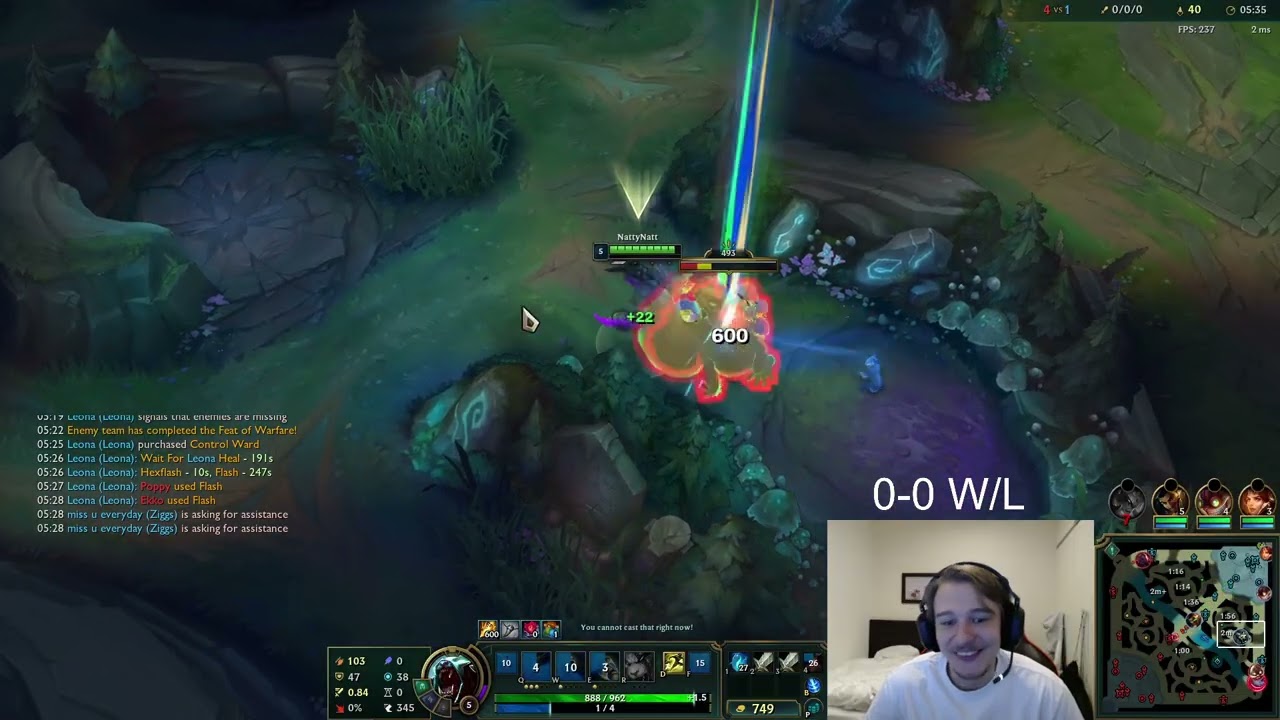 First game after getting RANK 1 KR