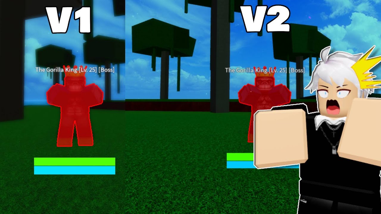 В чем разница между INSTINCT V1 и V2 | Blox Fruits