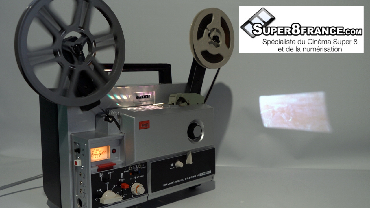 Projecteur Super 8 Sonore Elmo ST-600D