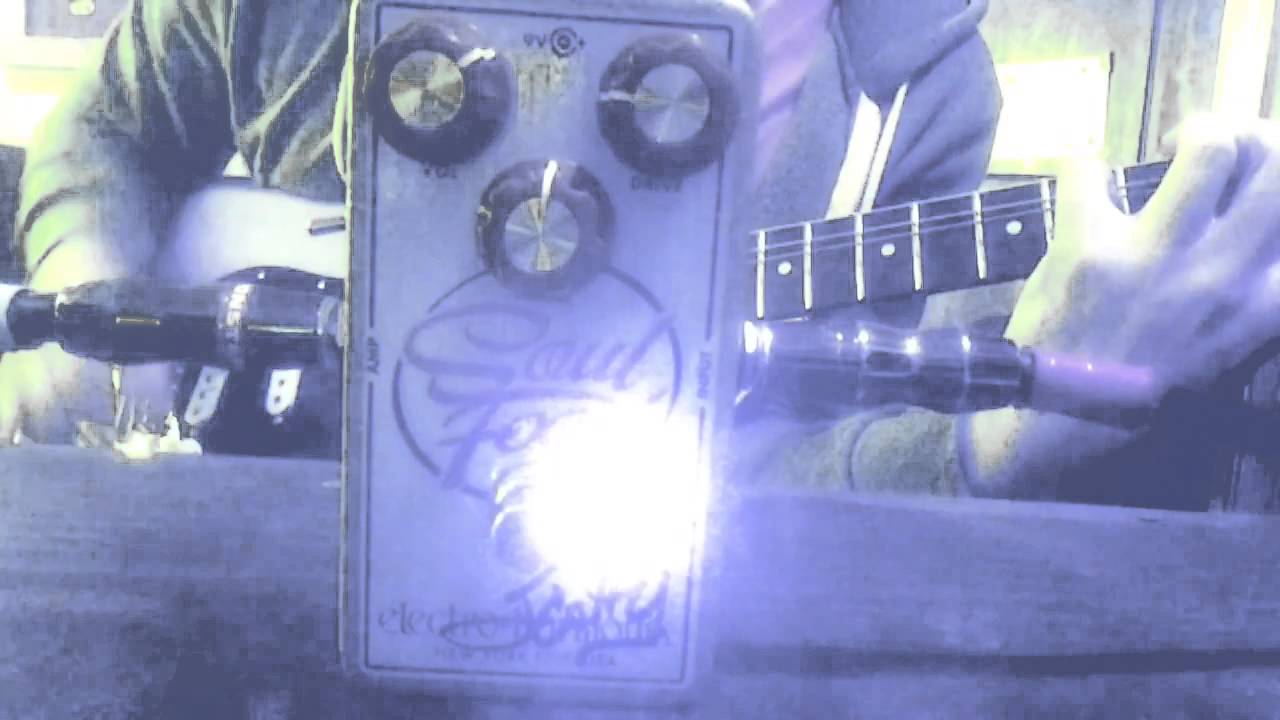 EHX Soul Food w/ Scotty's Hot Sauce Mod.