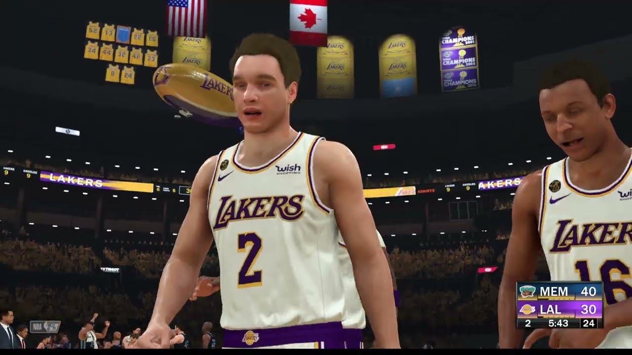 Los Angeles Lakers vs Memphis Grizzlies (82/36) 2k21