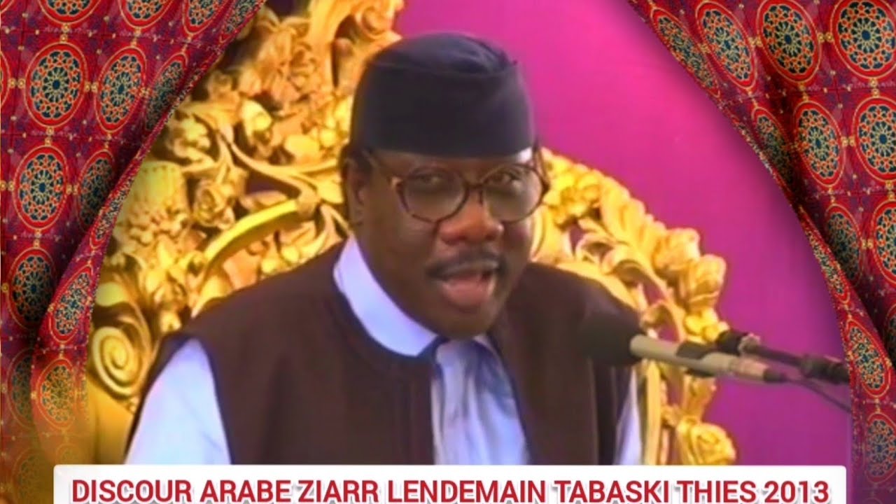 Discours Arabe De Serigne Moustapha Sy Ziarr Lendemain tabaski 2013
