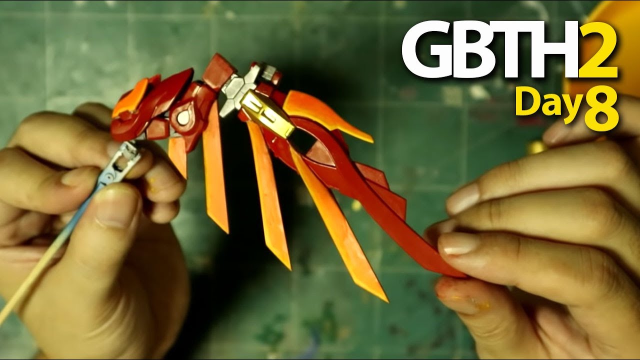#GBTH2 Project Phoenix - Day8  [ ทำสีด้วยพู่กัน / สีสูตรน้ำ ]
