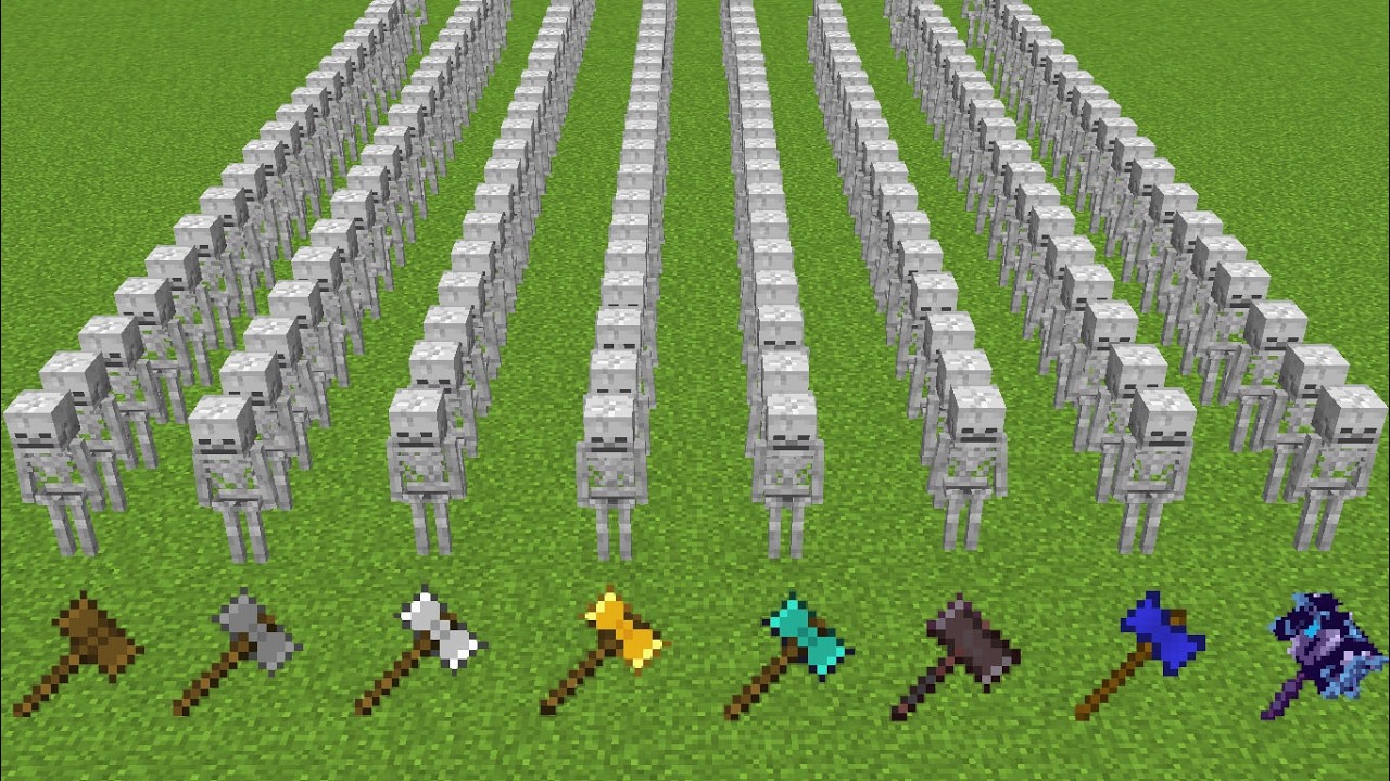 which hammer is faster in minecraft