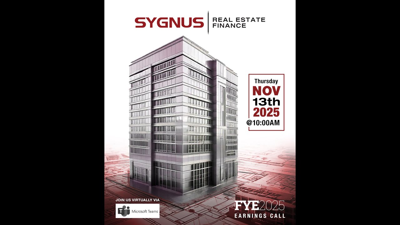 Sygnus Real Estate Finance Q4 Earnings Call - November 13, 2025