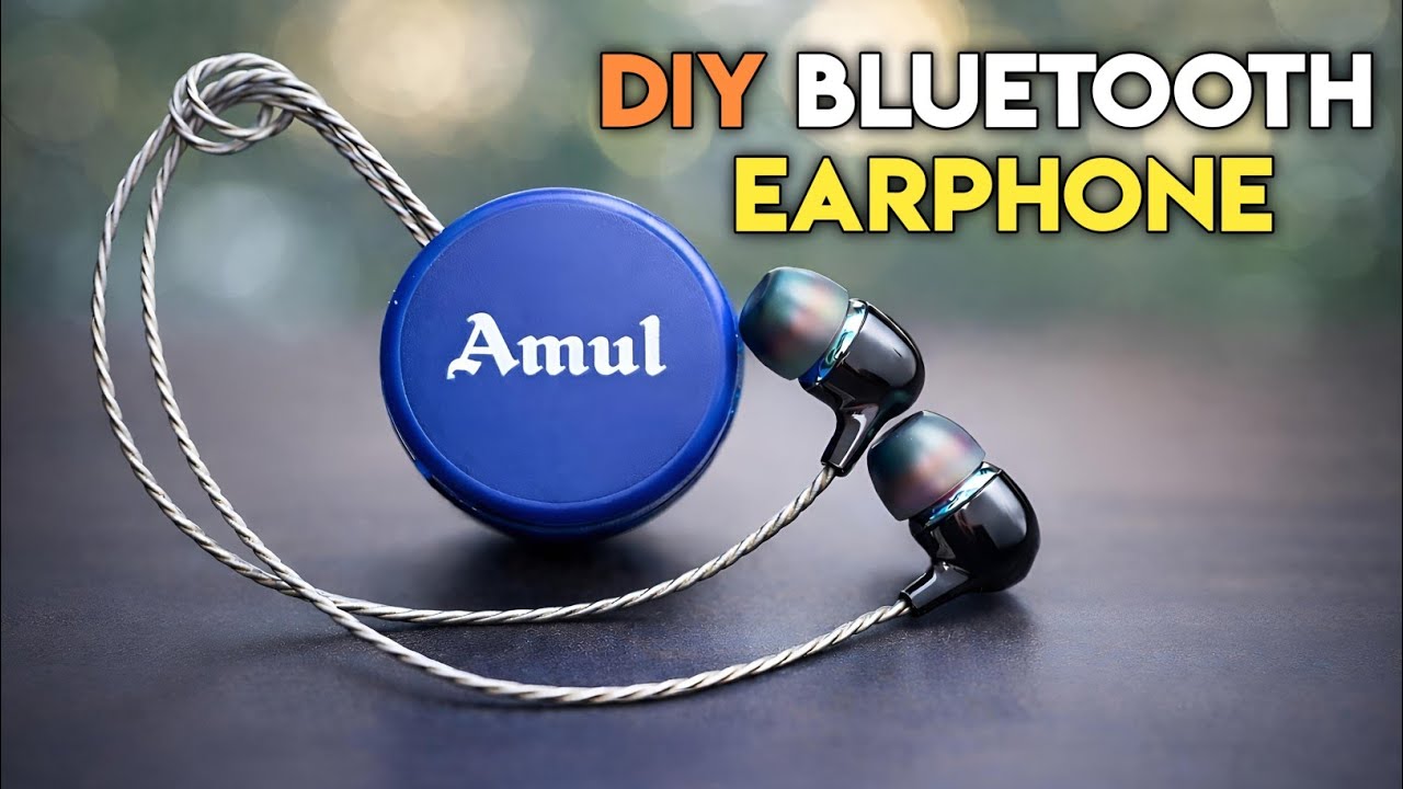 Make Wireless Earphones from Old Earphones 😲 | DIY Hack