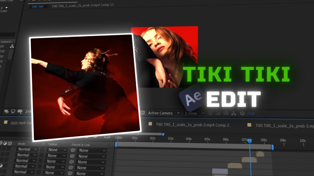 How to Make Tiki Tiki a Trend EDIT | After Effects TUTORIAL