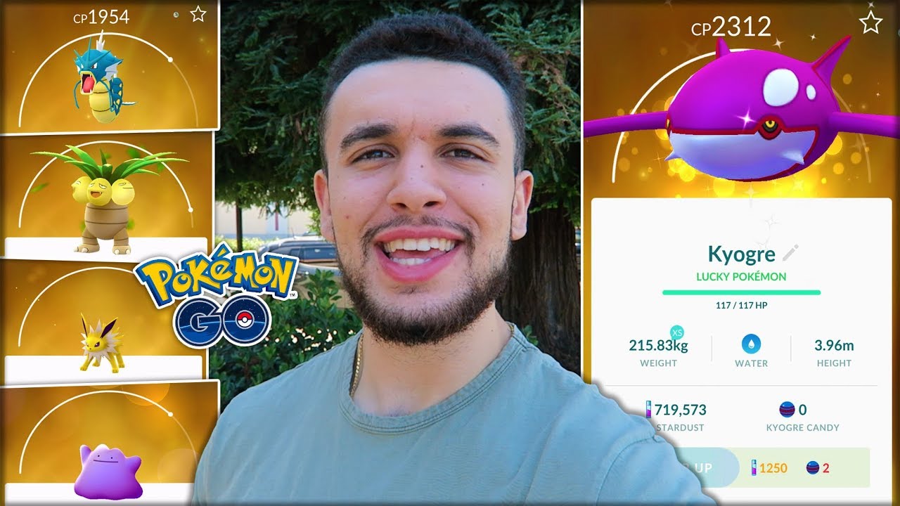 GETTING INSANE LUCK WITH MY FIRST LUCKY TRADES! (Pokémon GO)