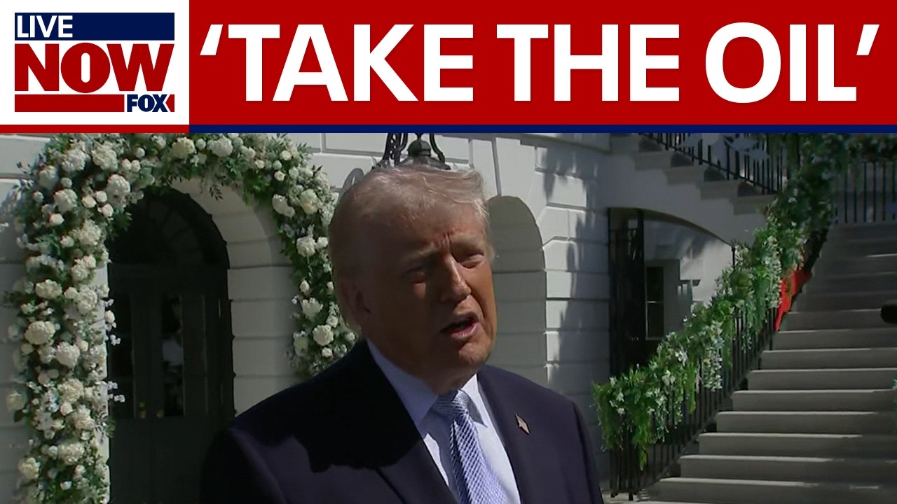 President Trump takes questions on Iran at Easter Egg roll