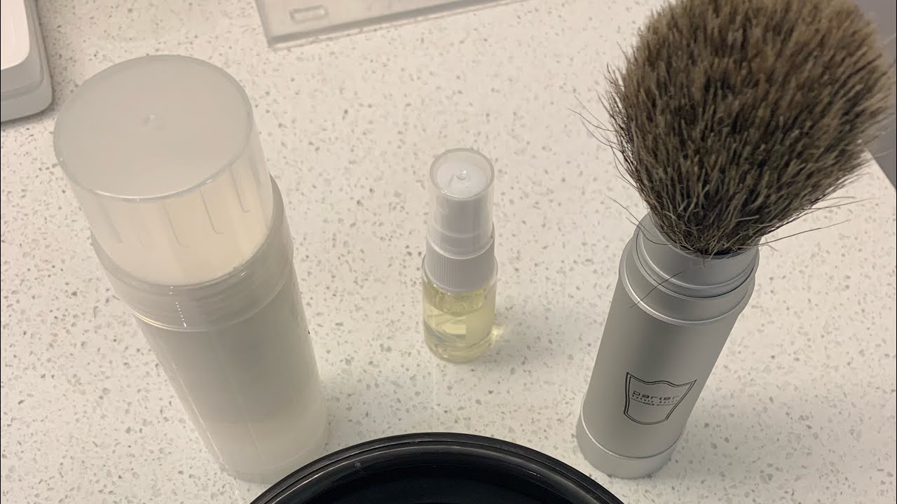 Travel Shave | Proraso Shave Stick | Brut | Parker Travel Brush | What’s in my Dopp Kit?