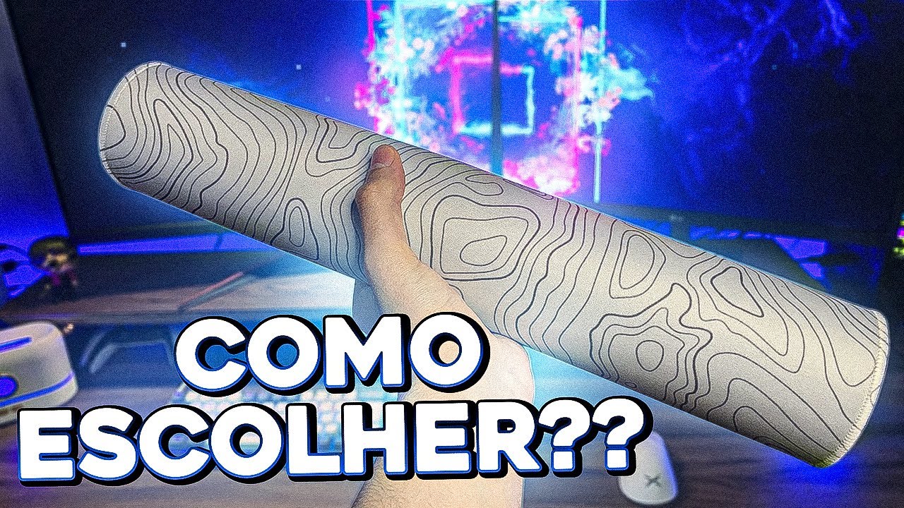 COMO ESCOLHER um MOUSEPAD!! Todas as Informações! - (2023)