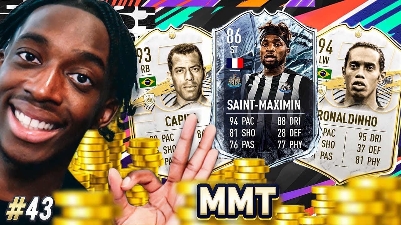 SPLASHING 8 MILLION COINS 🤑💲ON PRIME RONALDINHO AND FREEZE SAINT- MAXIMIN🧊❄⛄ S2 - MMT #43