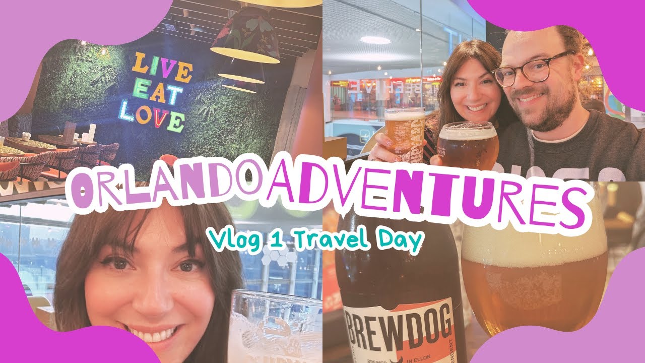 Our Orlando Trip Vlog 1 Pre Travel and Travel Day