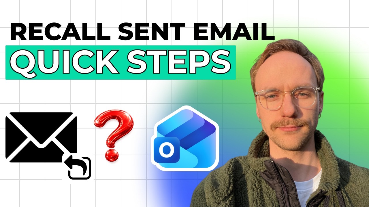 How to Recall a Sent Email in Outlook [2026 Full Guide]