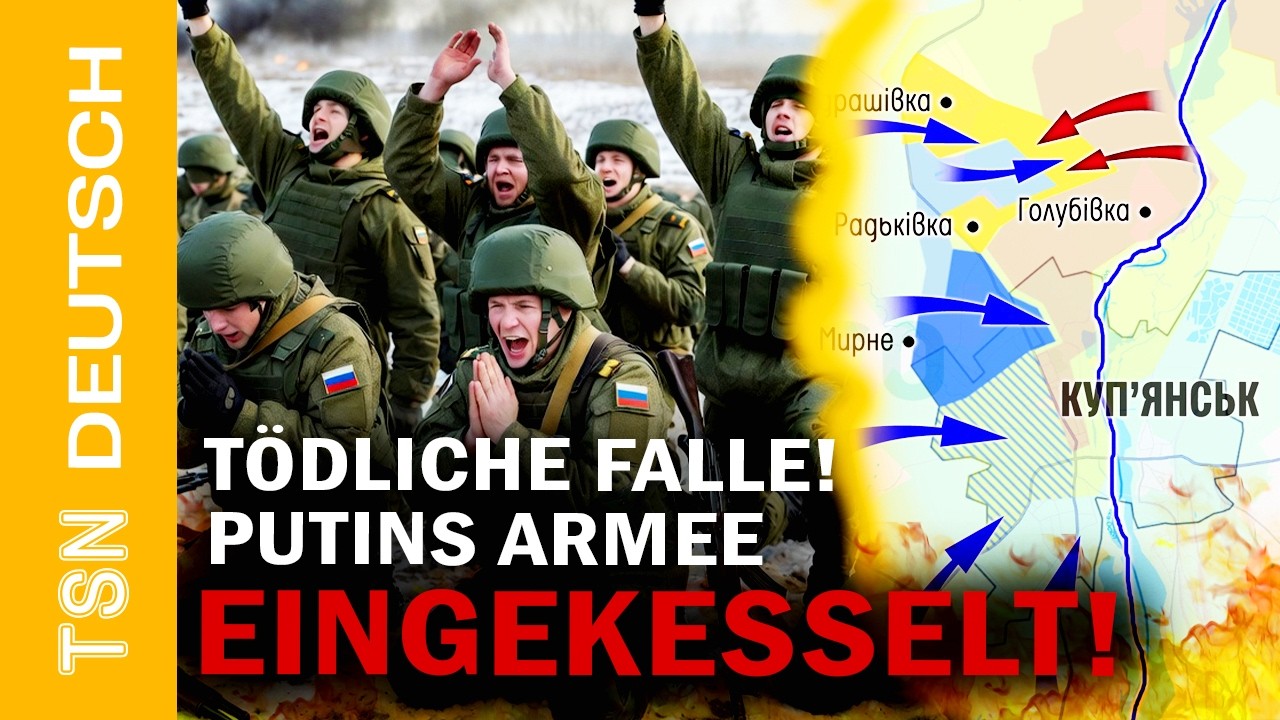 PUTINS DONBAS-KRIEG VERLOREN! RUSSISCHE TRUPPEN EINGEKESSELT — HUNDERTE WOLLEN AUFGEBEN!