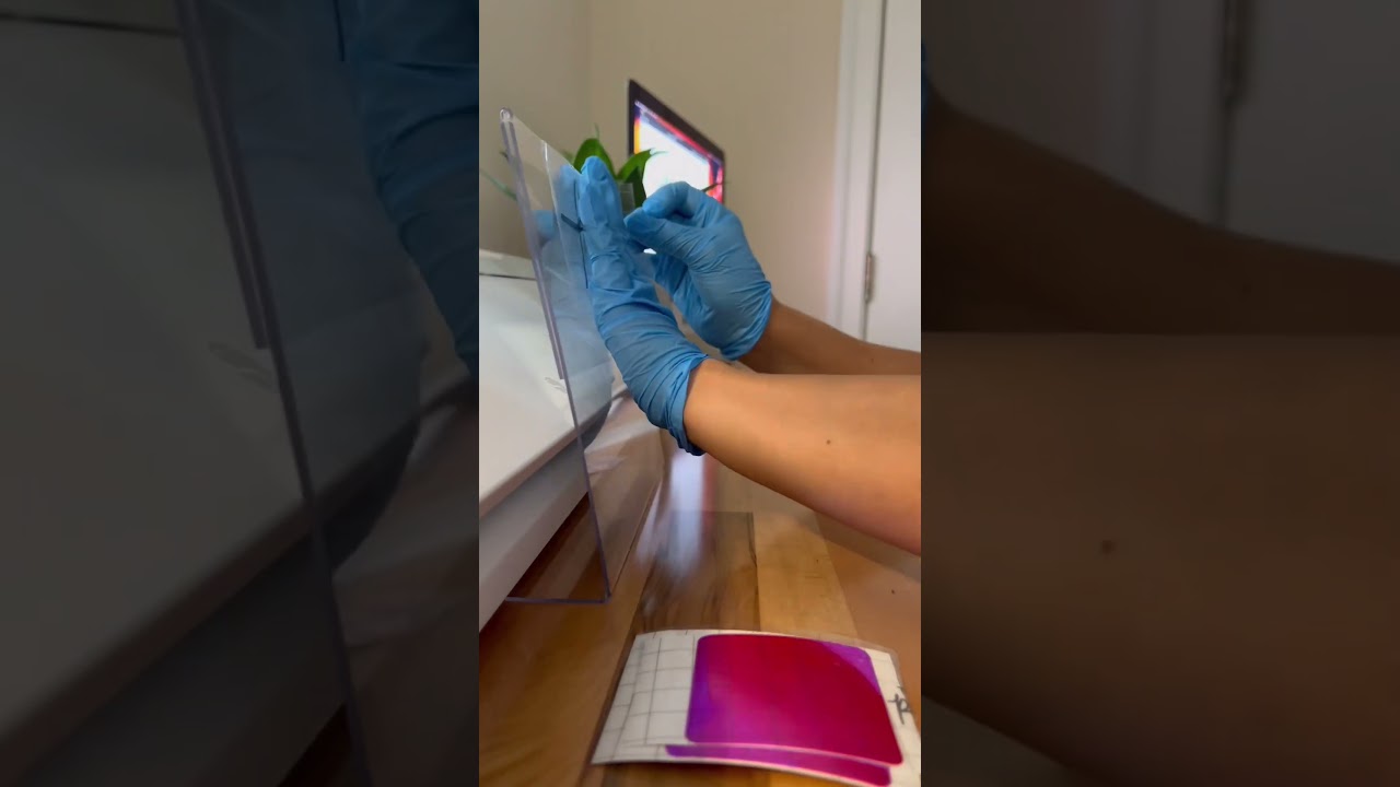 Акриловая подставка с QR-кодом! 🤍 ПОЛНЫЙ видеоурок по винилу. 💖