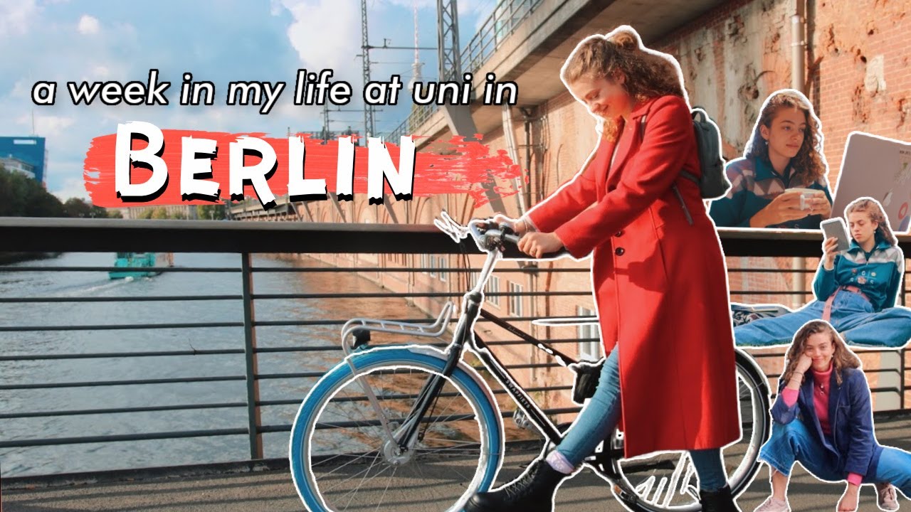 i got a bike! study with me: a week at uni in berlin.