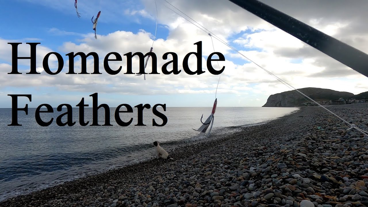 Llandudno North Shore Mackerel on Homemade Feathers