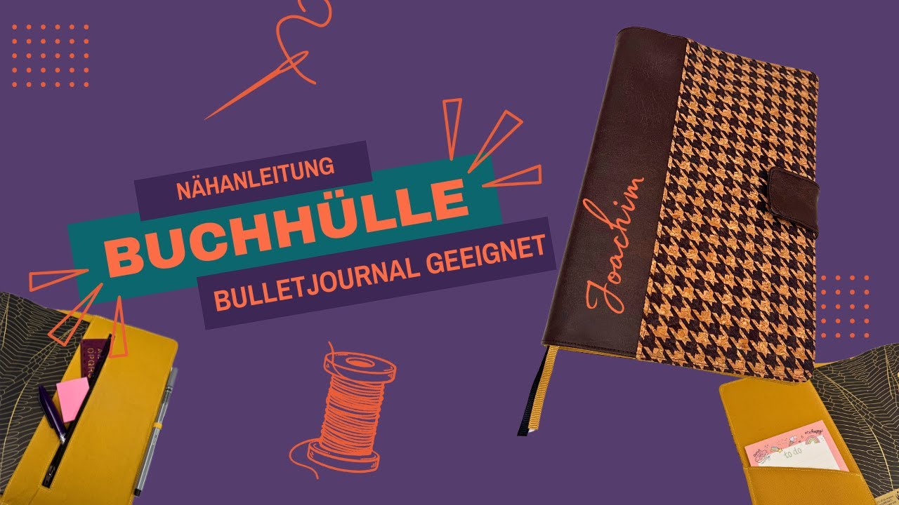 📚 Dein perfekter Bucheinband für Bullet Journals und Kalender! 🌟