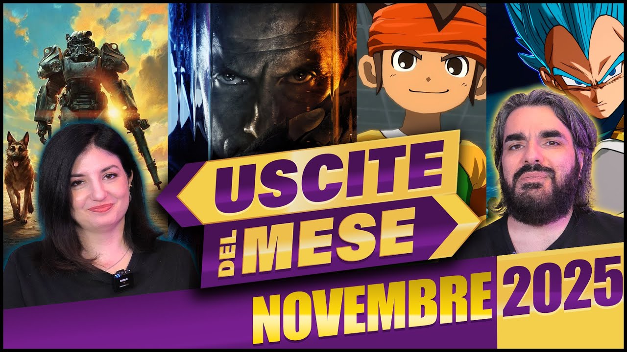 CI SIAMO QUASI! | Uscite Novembre 2025  PS5, XBOX, SWITCH, SWITCH 2, PC