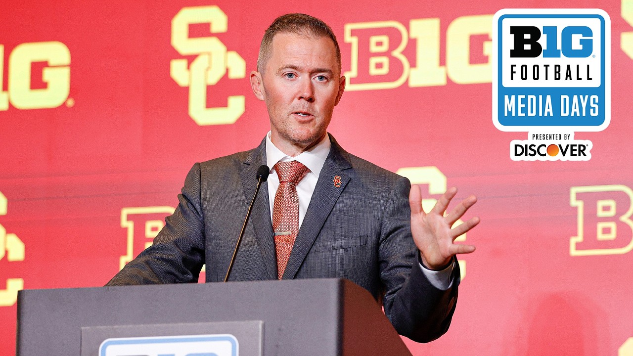 USC HC Lincoln Riley Previews the Season | 2026 Big Ten Football Media Days
