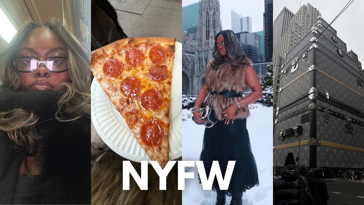 spend five days in New York for fashion week with me