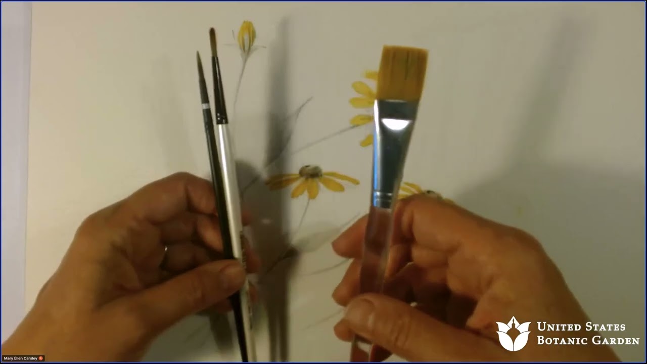 Fundamentals of Botanical Watercolor (Online Art Workshop)