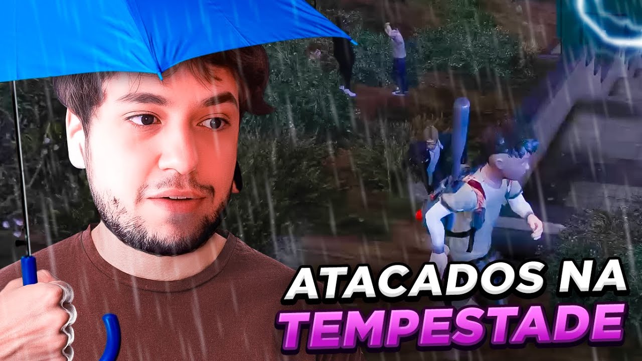 BRUNINHO E LOBINHO FORAM ATACADOS NO MEIO DE UMA TEMPESTADE!