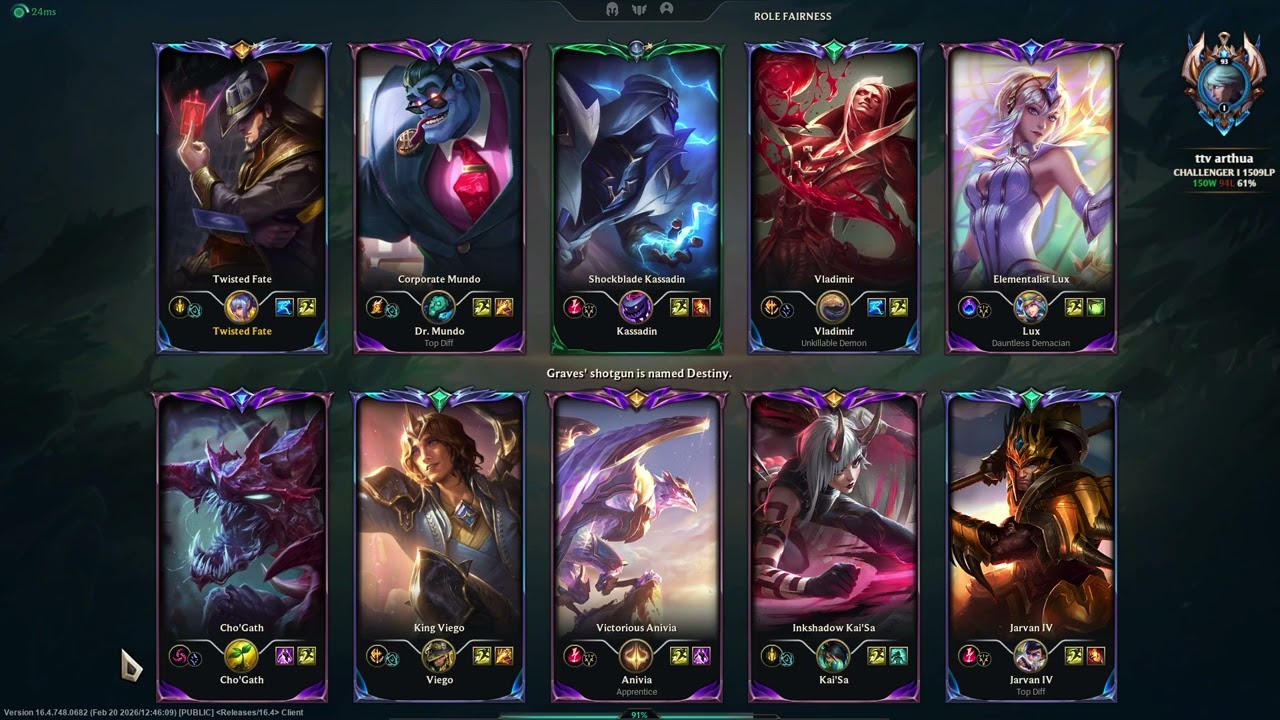 AD TWISTED FATE RANK 1 WORLD (actually) 1509 LP AURA FARMING??? !church | kraken slayer ranged buffs