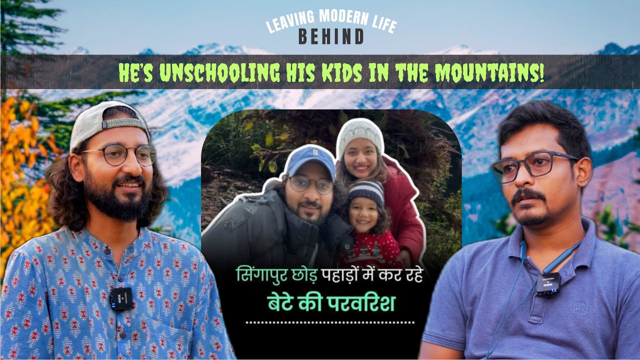 How Unschooling Can Raise a Better World | Talk4Change with Ft: Aditya (Life of Maai)